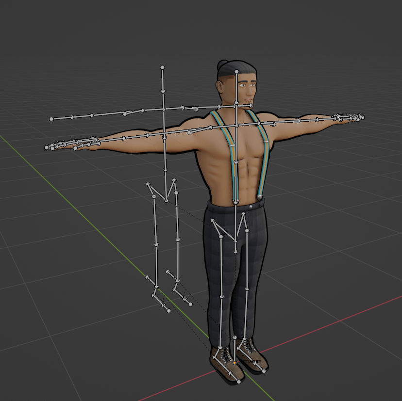 This clone needs to be an exact copy of all the original deforming bones